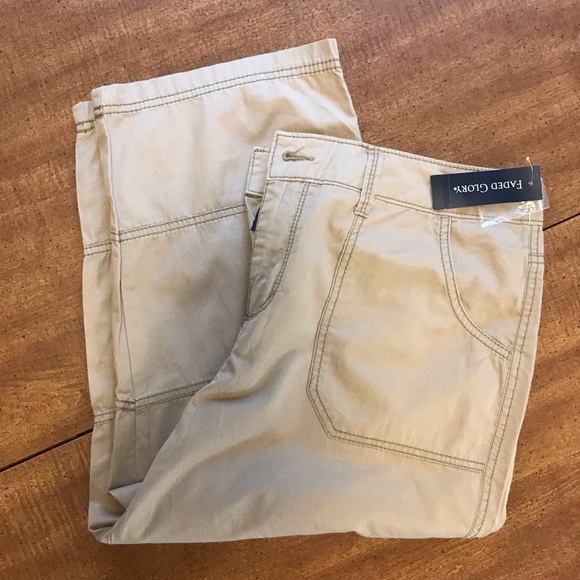 Faded Glory Pants - Faded Glory Capri Pants